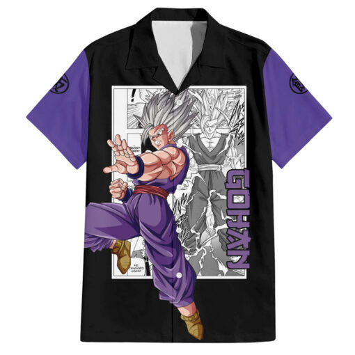 Chemise hawaïenne Gohan Beast Dragon Ball motif manga