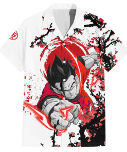 Chemise hawaïenne Gohan Dragon Ball style japonais