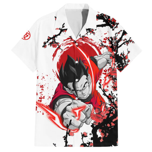 Chemise hawaïenne Gohan Dragon Ball style japonais
