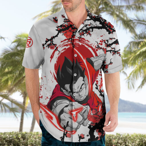 Chemise hawaïenne Gohan Dragon Ball style japonais – Image 3