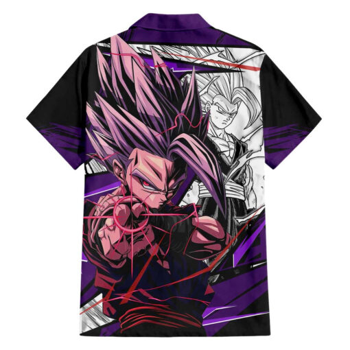 Chemise hawaïenne Gohan SSJ2 Dragon Ball motif manga – Image 2