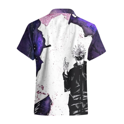 Chemise hawaïenne Gojo Satoru Jujutsu Kaisen ombre Void Infini – Image 3
