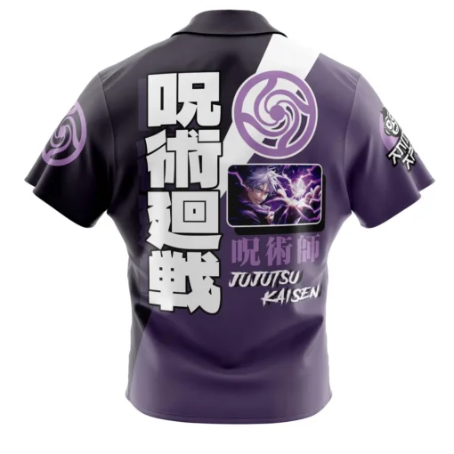 Chemise hawaïenne Gojo Satoru Jujutsu Kaisen – Image 2