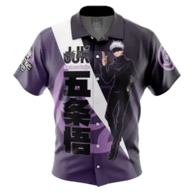 Chemise hawaïenne Gojo Satoru Jujutsu Kaisen