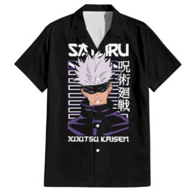 Chemise hawaïenne Gojo Satoru Jujutsu Kaisen