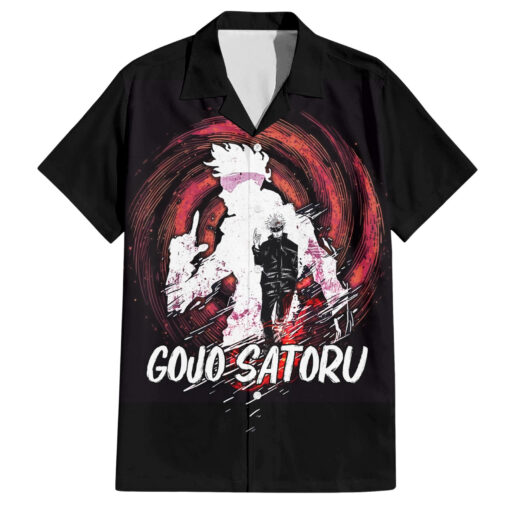 Chemise hawaïenne Gojo Satoru Jujutsu Kaisen galaxie