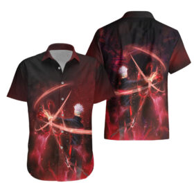 Chemise hawaïenne Gojo Satoru Jujutsu Kaisen Void Infini