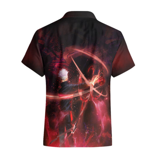 Chemise hawaïenne Gojo Satoru Jujutsu Kaisen Void Infini – Image 3