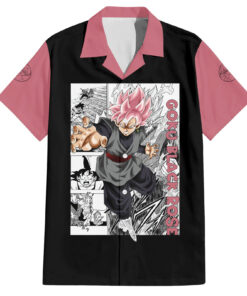 Chemise hawaïenne Goku Black Rose Dragon Ball