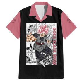 Chemise hawaïenne Goku Black Rose Dragon Ball