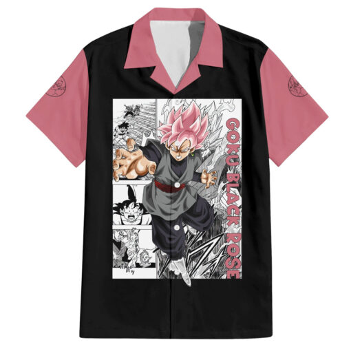 Chemise hawaïenne Goku Black Rose Dragon Ball