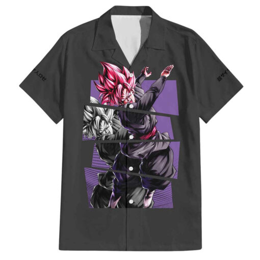Chemise hawaïenne Goku Black Rose Dragon Ball