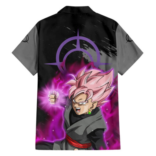 Chemise hawaïenne Goku Black Rose – Image 2