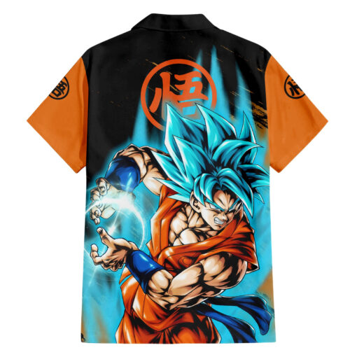 Chemise hawaïenne Goku Blue Dragon Ball – Image 2