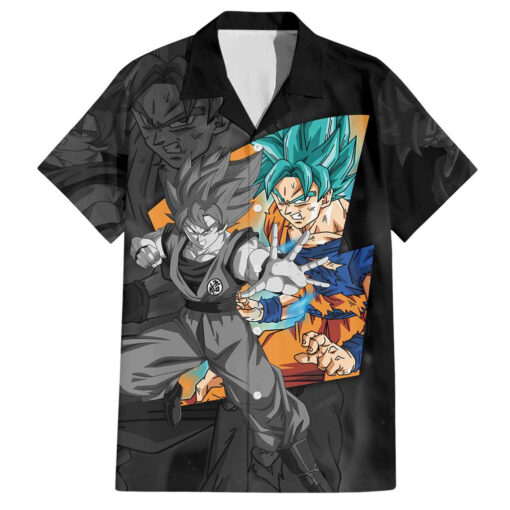 Chemise hawaïenne Goku Blue Dragon Ball