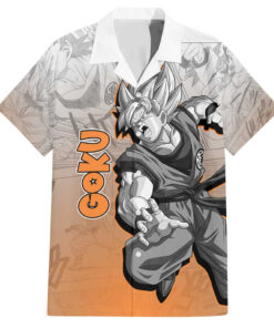 Chemise hawaïenne Goku Dragon Ball Manga