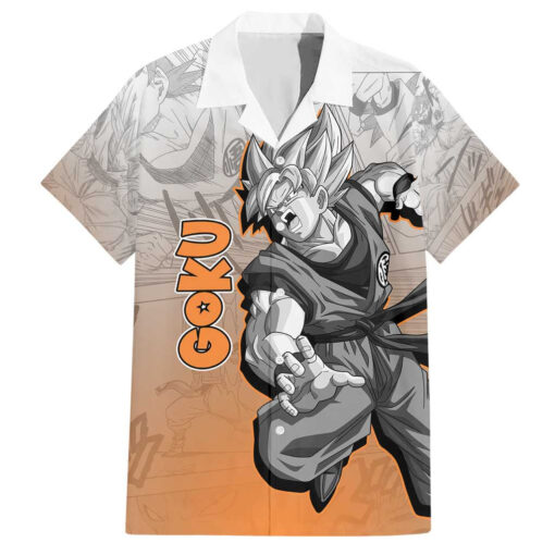 Chemise hawaïenne Goku Dragon Ball Manga