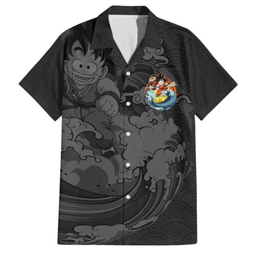 Chemise hawaïenne Goku enfant Dragon Ball