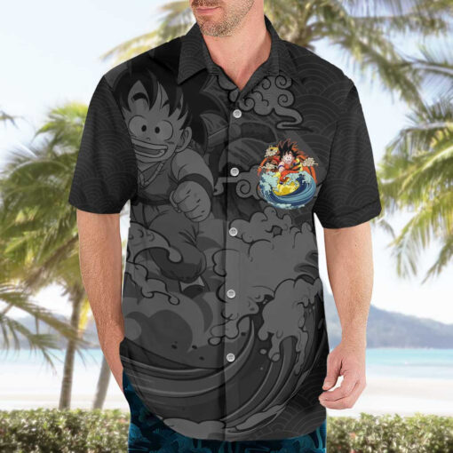 Chemise hawaïenne Goku enfant Dragon Ball – Image 3