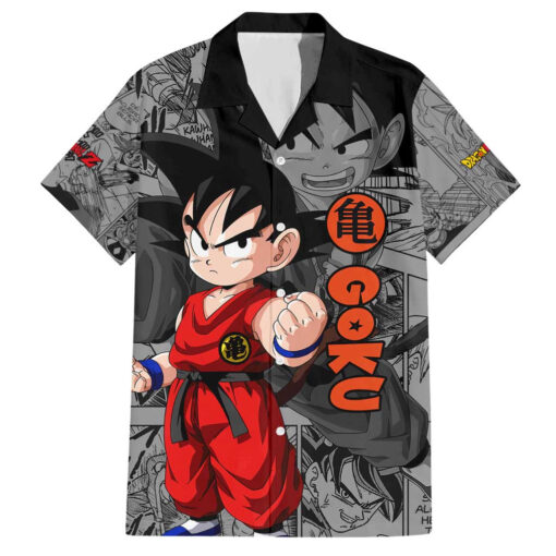 Chemise hawaïenne Goku enfant Dragon Ball Manga