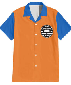 Chemise hawaïenne Goku et Kaïo Dragon Ball
