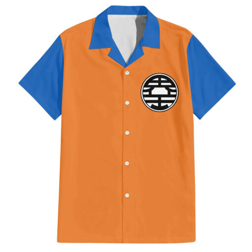 Chemise hawaïenne Goku et Kaïo Dragon Ball