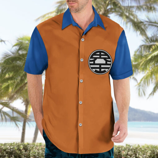 Chemise hawaïenne Goku et Kaïo Dragon Ball – Image 3