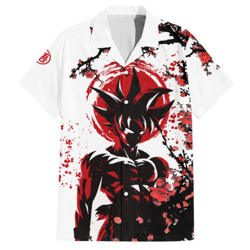 Chemise hawaïenne style Goku Dragon Ball
