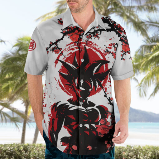 Chemise hawaïenne style Goku Dragon Ball – Image 3