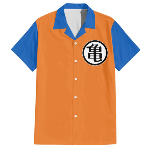 Chemise hawaïenne Goku et Tortue Géniale Dragon Ball