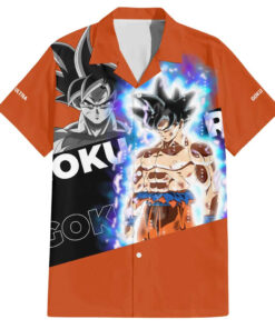Chemise hawaïenne Goku Ultra Dragon Ball