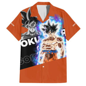 Chemise hawaïenne Goku Ultra Dragon Ball