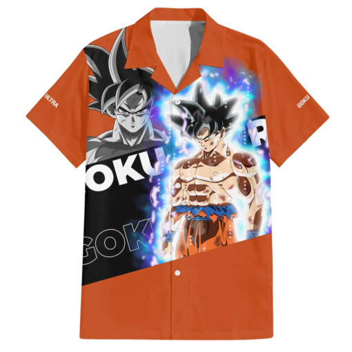 Chemise hawaïenne Goku Ultra Dragon Ball