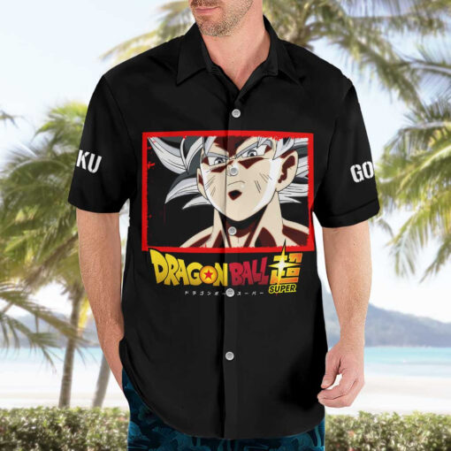 Chemise hawaïenne Goku Ultra Instinct Dragon Ball – Image 3