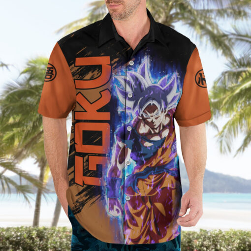 Chemise hawaïenne Goku Ultra Instinct – Image 3