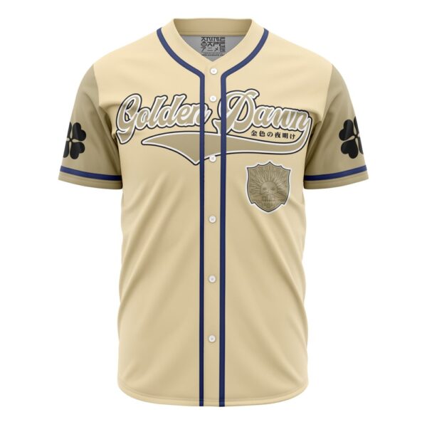Maillot de baseball Aube d'Or Black Clover