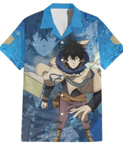Chemise hawaïenne Yuno Golden Dawn Black Clover