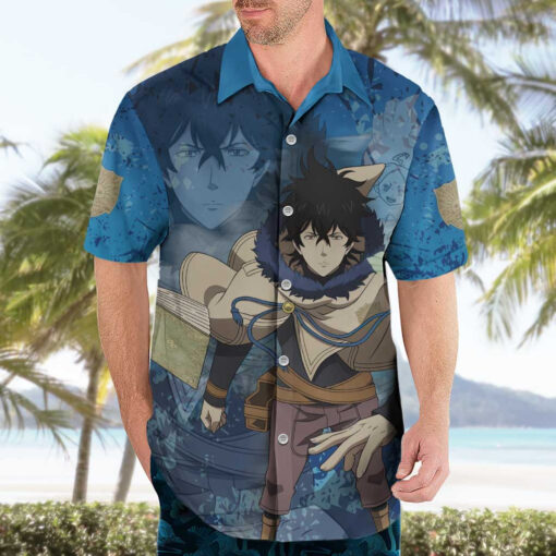 Chemise hawaïenne Yuno Golden Dawn Black Clover – Image 3