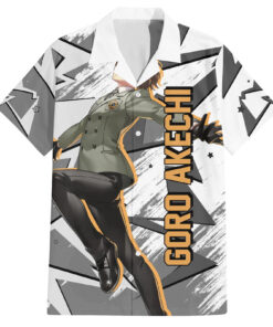 Chemise hawaïenne Goro Akechi Persona cyber style
