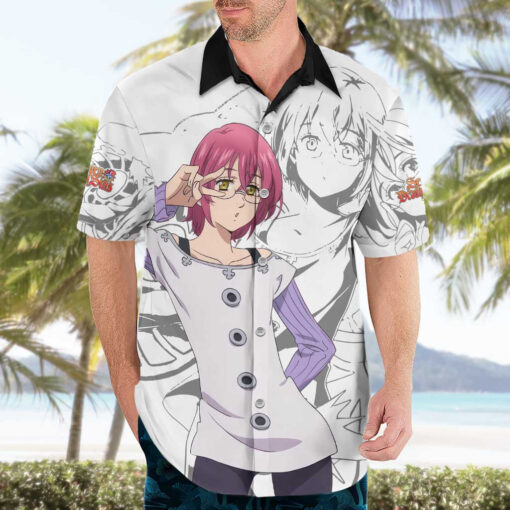 Chemise hawaïenne Gowther Seven Deadly Sins – Image 3