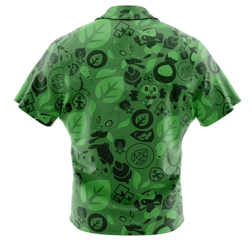 Chemise hawaïenne Pokémon Plante – Image 2