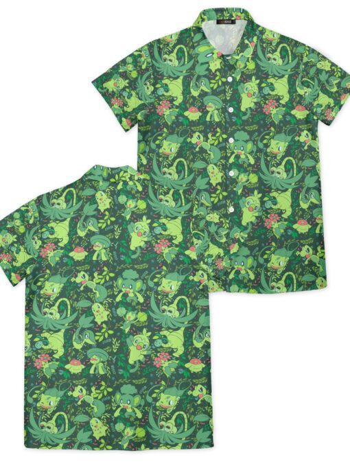 Chemise hawaïenne Aloha style Plante