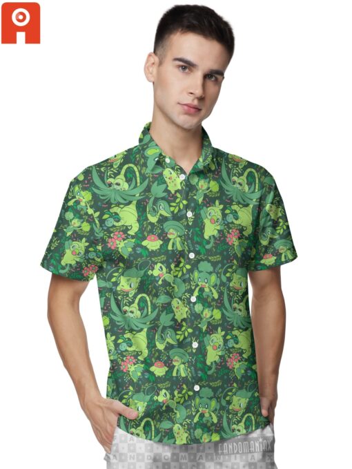 Chemise hawaïenne Aloha style Plante – Image 2
