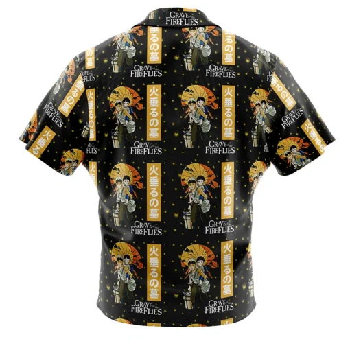 Chemise hawaïenne Le Tombeau des Lucioles Studio Ghibli – Image 2