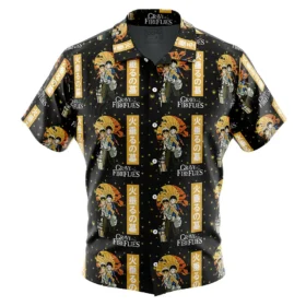 Chemise hawaïenne Le Tombeau des Lucioles Studio Ghibli