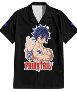 Chemise hawaïenne Gray Fullbuster Fairy Tail