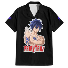 Chemise hawaïenne Gray Fullbuster Fairy Tail
