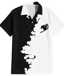 Chemise hawaïenne Gray Fullbuster Fairy Tail silhouette