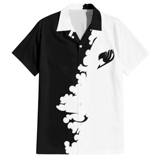 Chemise hawaïenne Gray Fullbuster Fairy Tail silhouette
