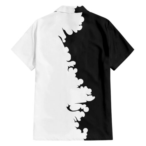 Chemise hawaïenne Gray Fullbuster Fairy Tail silhouette – Image 2